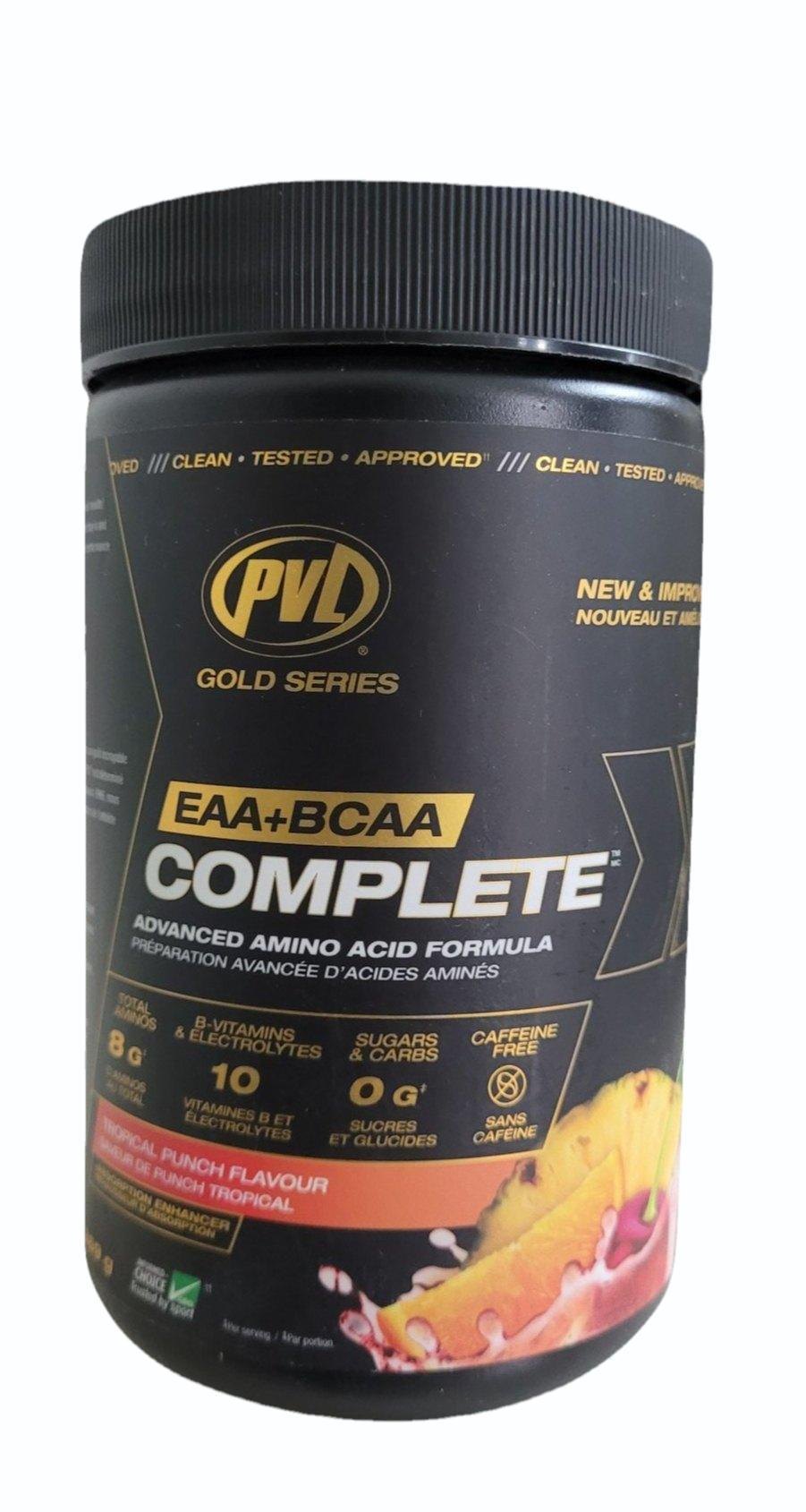 PVL Gold Series EAA Complete Flavor Protein Powder 330 Gram 